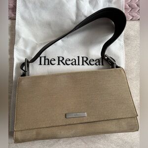 Gucci Canvas Shoulder Bag